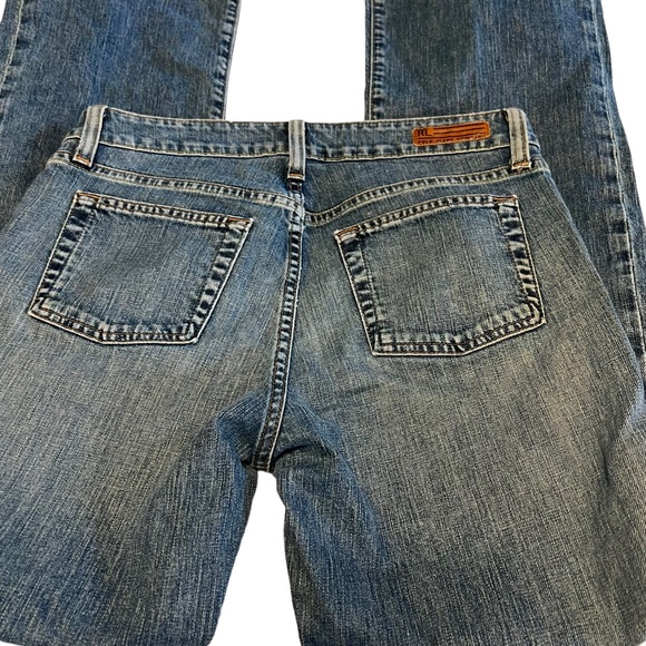 POLO RALPH LAUREN “STRETCH KELLY” JEANS. Slight distressing. Med. wash. Size: 6 - Picture 2 of 8